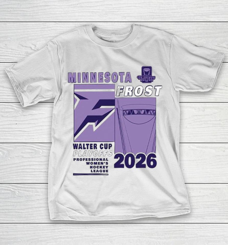 Minnesota Frost Walter Cup Playoffs 2026 Pwhl Stadium Shirts 1 Minnesota Frost Walter Cup Playoffs 2026 Pwhl Stadium Shirts