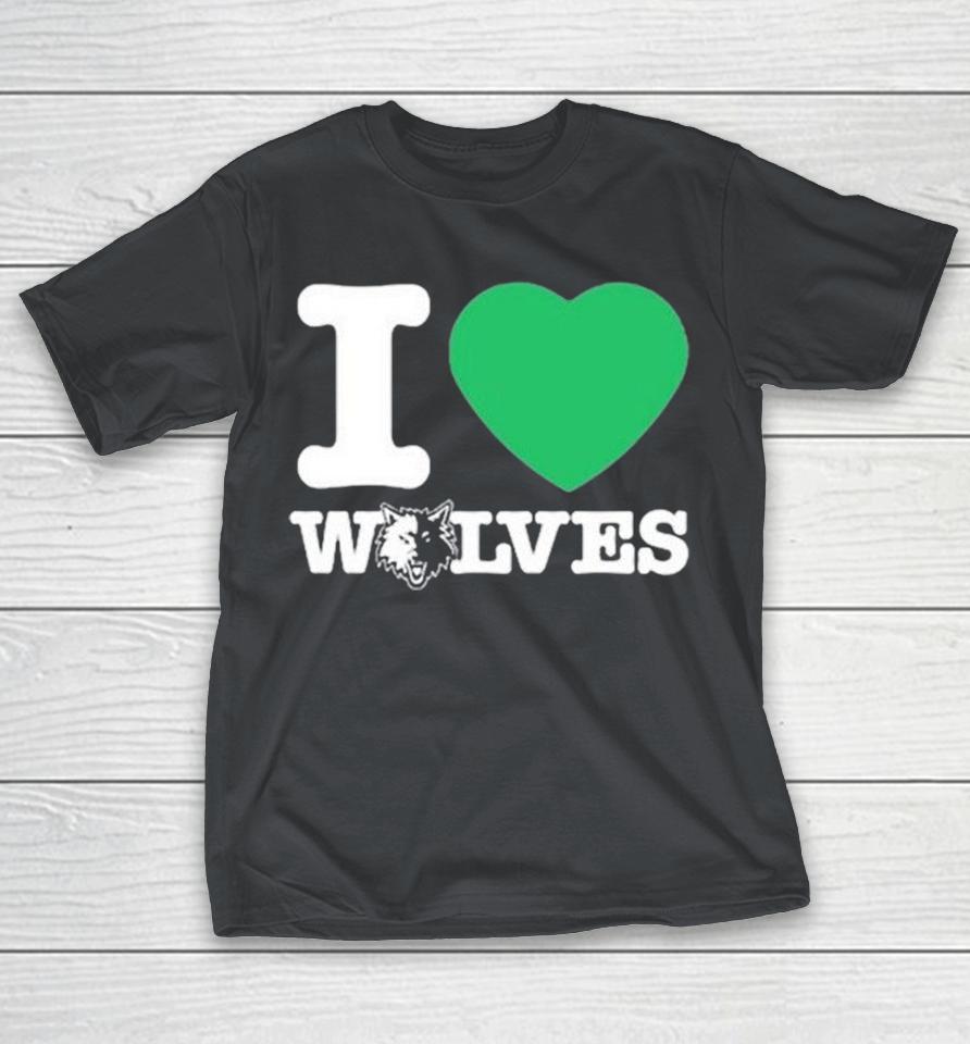 Minnesota Timberwolves I Love Wolves Shirts 1 Minnesota Timberwolves I Love Wolves Shirts