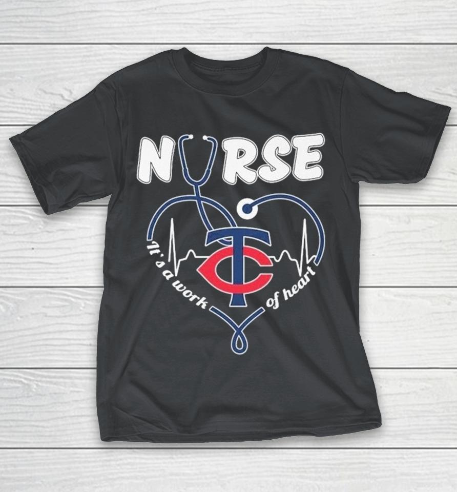 Minnesota Twins Nurse It’s A Work Of Heart Stethoscope Shirts 1 Minnesota Twins Nurse It’s A Work Of Heart Stethoscope Shirts