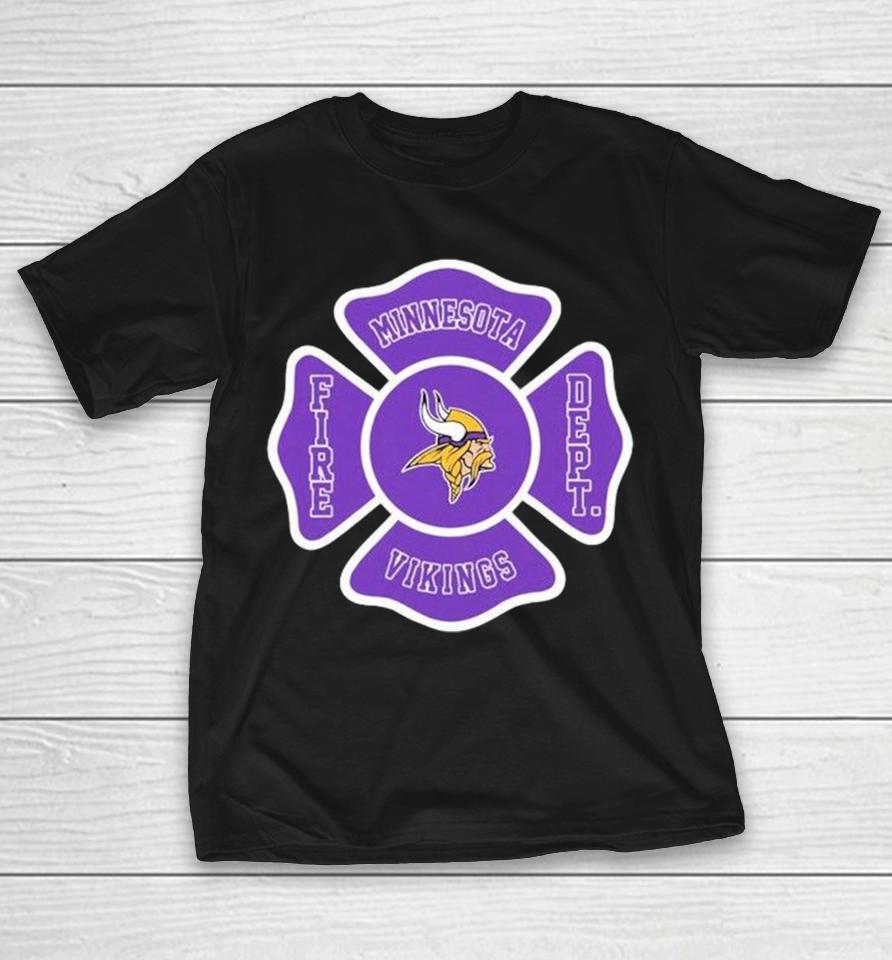 Minnesota Vikings Dire Dept Firefighter Appreciation Shirts 1 Minnesota Vikings Dire Dept Firefighter Appreciation Shirts