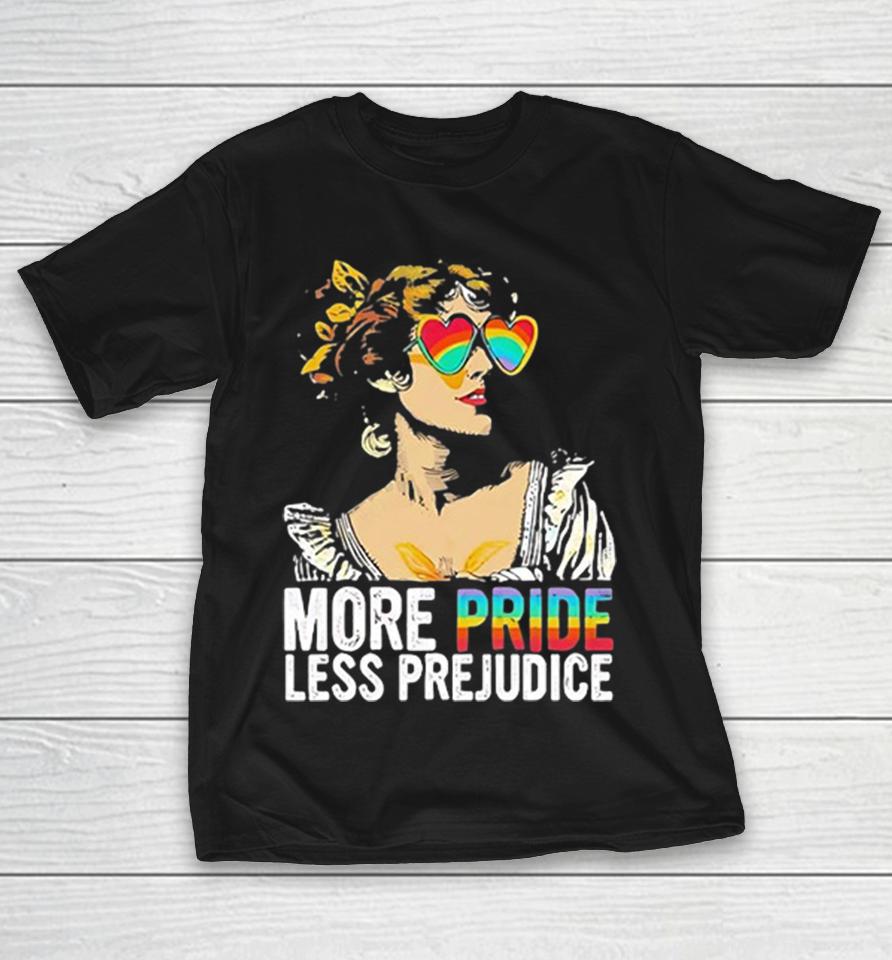 More Pride Less Prejudice Pride And Prejudice Heart Rainbow Glasses Rainbow Shirts 1 More Pride Less Prejudice Pride And Prejudice Heart Rainbow Glasses Rainbow Shirts