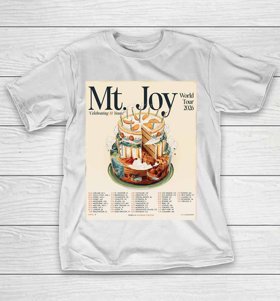 Mt Joy Celebrating 10 Years World Tour 2026 Shirts 1 Mt Joy Celebrating 10 Years World Tour 2026 Shirts