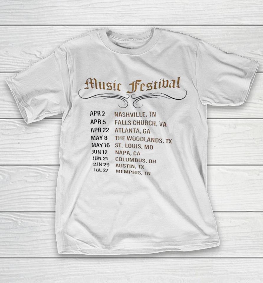 Music Festival Nashville Falls Church Atlanta The Woodlands St Louis Napa Shirts 1 Music Festival Nashville Falls Church Atlanta The Woodlands St Louis Napa Shirts