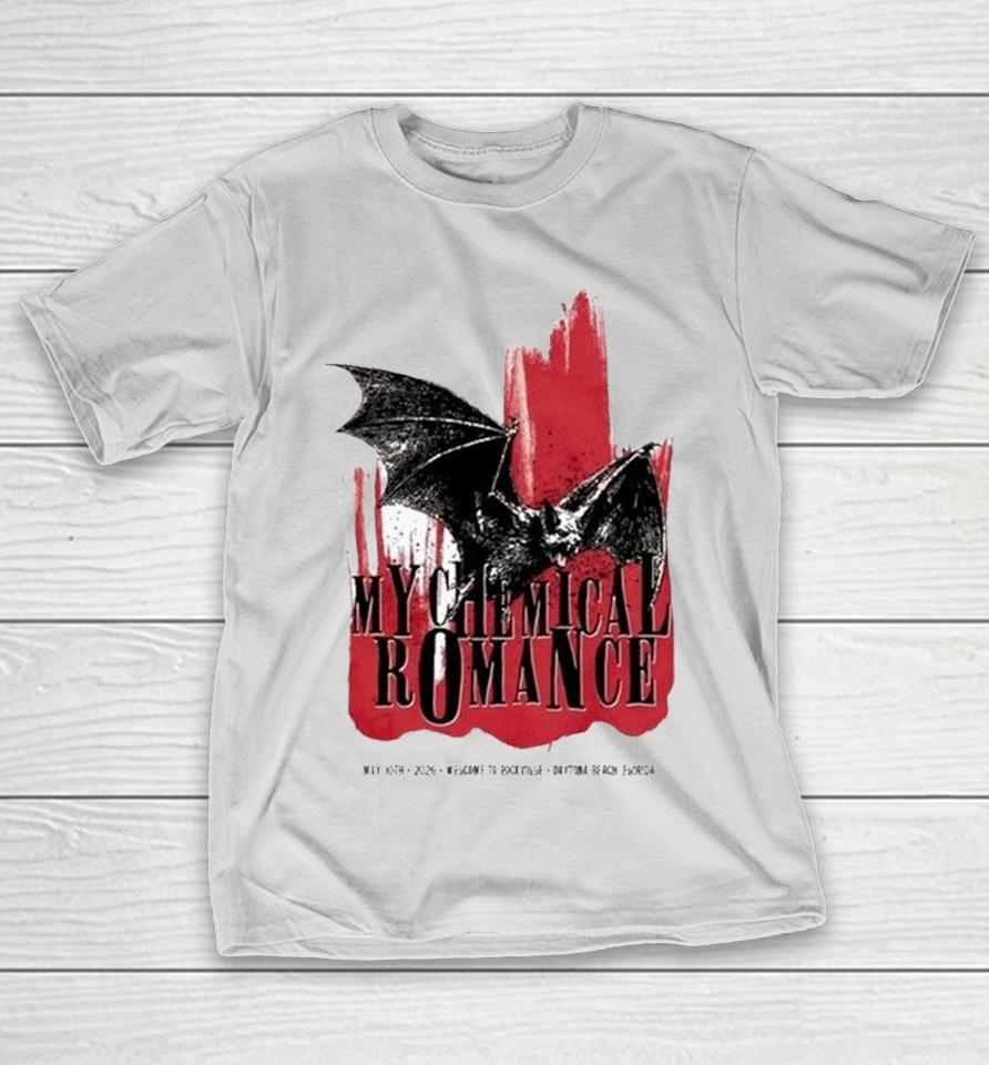 My Chemical Romance May 10 2026 Daytona International Speedway Bat Shirts 1 My Chemical Romance May 10 2026 Daytona International Speedway Bat Shirts