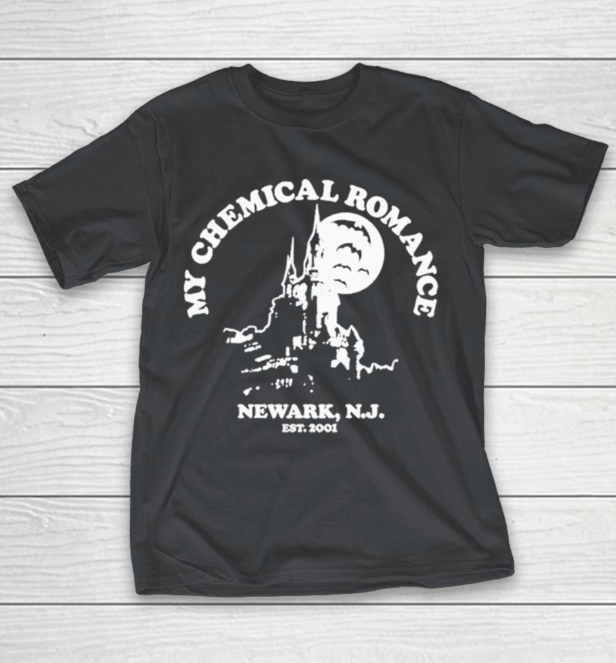 My Chemical Romance Newark Nj Est 2001 Haunted Castle Shirts 1 My Chemical Romance Newark Nj Est 2001 Haunted Castle Shirts