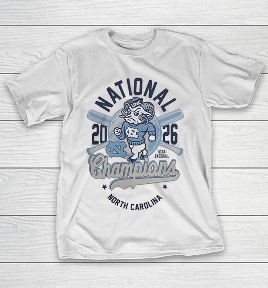 National 2026 Champions North Carolina Tar Heels Ncaa Baseball Mascot Shirts 1 National 2026 Champions North Carolina Tar Heels Ncaa Baseball Mascot Shirts