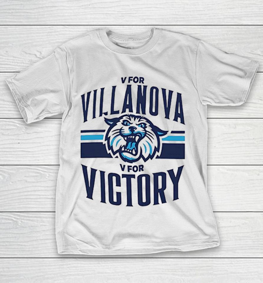 National Collegiate Athletic Association Wildcat V For Villanova V For Victory Shirts 1 National Collegiate Athletic Association Wildcat V For Villanova V For Victory Shirts