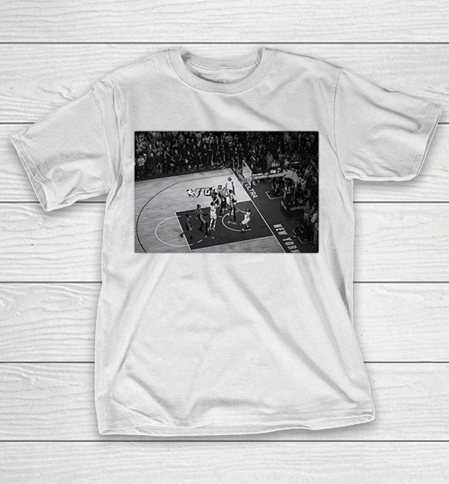 Nba Finals Basketball Game Aerial View Black White Action Photo Shirts 1 Nba Finals Basketball Game Aerial View Black White Action Photo Shirts
