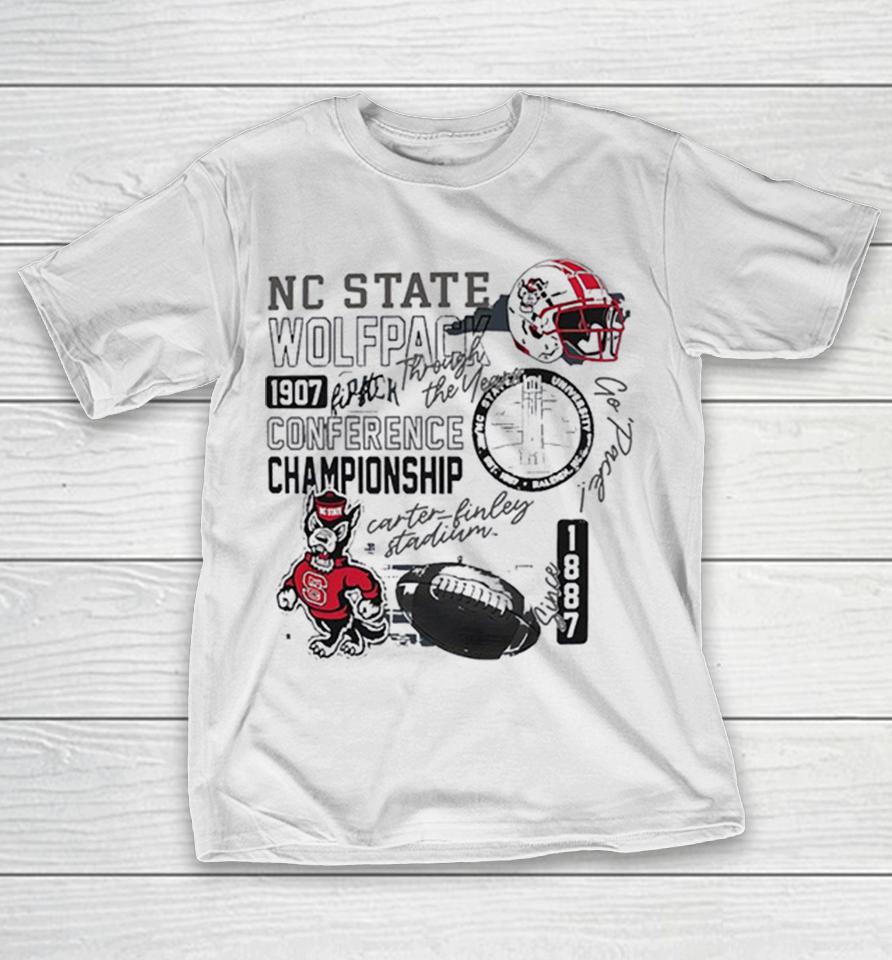 Nc State Wolfpack Tuffy Mascot Conference Championship Carter Finley 1887 Shirts 1 Nc State Wolfpack Tuffy Mascot Conference Championship Carter Finley 1887 Shirts