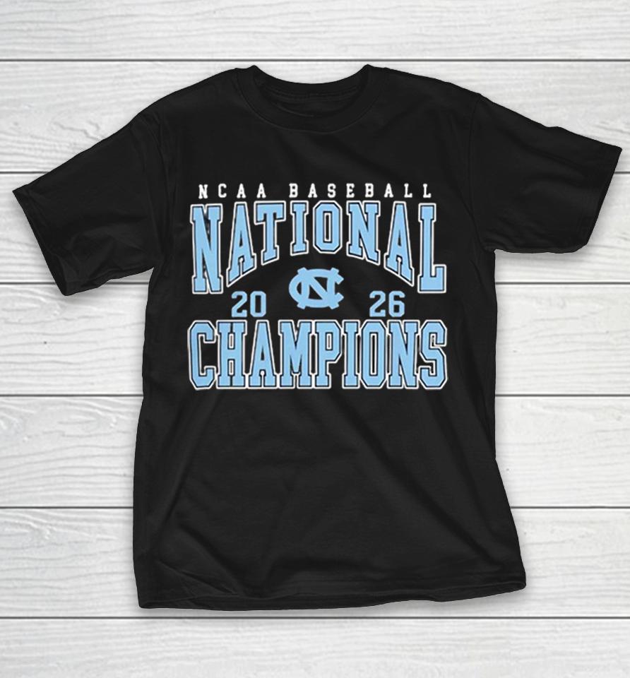 Ncaa Baseball National Champions 2026 North Carolina Tar Heels Logo Shirts 1 Ncaa Baseball National Champions 2026 North Carolina Tar Heels Logo Shirts