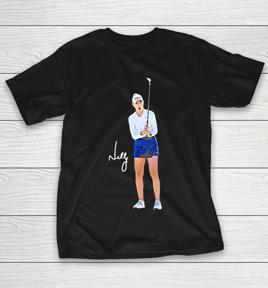 Nelly Korda Lpga Tour Golfer And Nelly Signature Autograph Golf Athlete Sport Shirts 1 Nelly Korda Lpga Tour Golfer And Nelly Signature Autograph Golf Athlete Sport Shirts