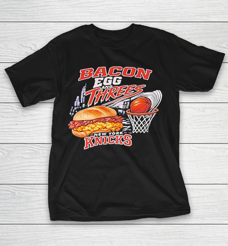 New York Knicks Bacon Egg And Threes Sandwich Hoop Shirts 1 New York Knicks Bacon Egg And Threes Sandwich Hoop Shirts