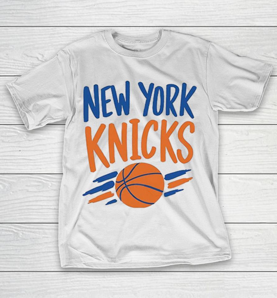 New York Knicks Basketball Bold Colorful Brush Stroke Shirts 1 New York Knicks Basketball Bold Colorful Brush Stroke Shirts