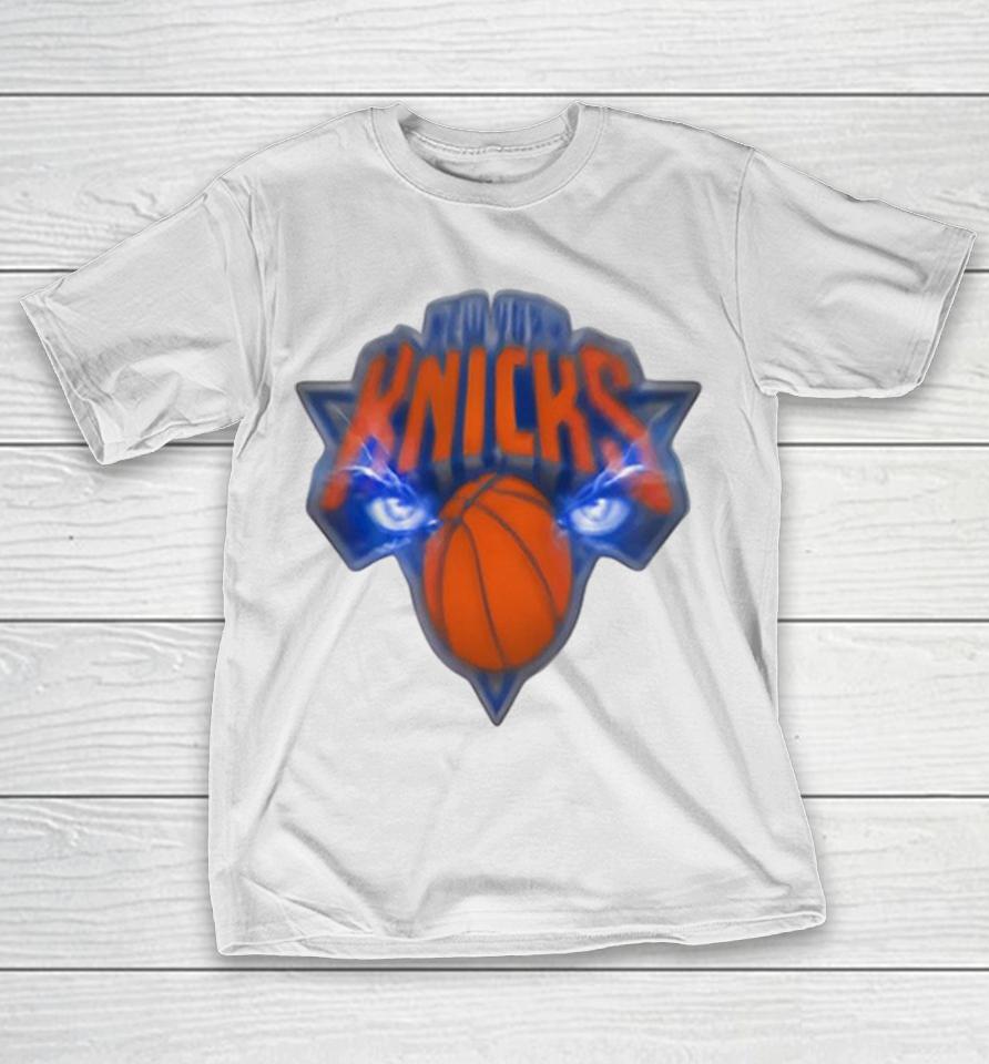 New York Knicks Basketball Eyes Lightning Storm Shirts 1 New York Knicks Basketball Eyes Lightning Storm Shirts