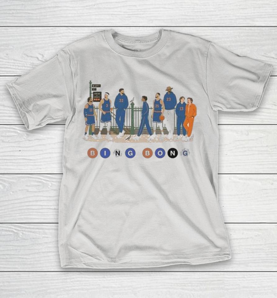 New York Knicks Bing Bong Borough Roll Call Shirts 1 New York Knicks Bing Bong Borough Roll Call Shirts