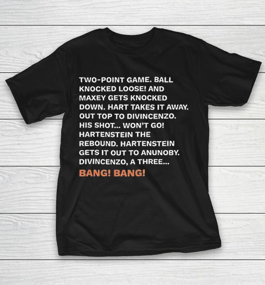 New York Knicks Donte Divincenzo Bang Bang Play By Play Commentary Call Basketball Shirts 1 New York Knicks Donte Divincenzo Bang Bang Play By Play Commentary Call Basketball Shirts