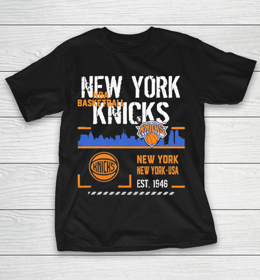 New York Knicks Nba Basketball Skyline Usa Est 1946 Shirts 1 New York Knicks Nba Basketball Skyline Usa Est 1946 Shirts