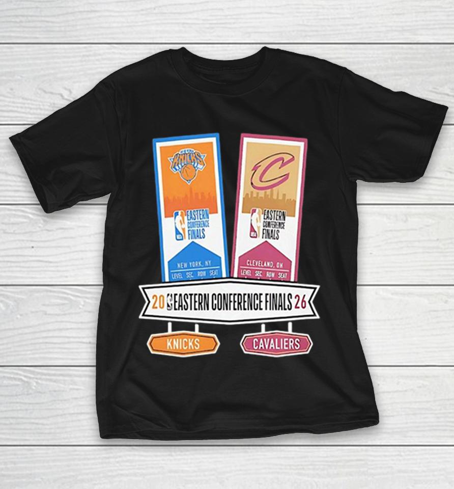 New York Knicks Vs Cleveland Cavaliers Eastern Conference Finals Tickets 2026 Shirts 1 New York Knicks Vs Cleveland Cavaliers Eastern Conference Finals Tickets 2026 Shirts