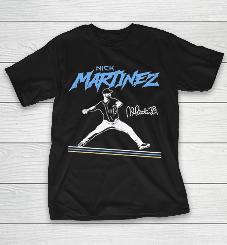 Nick Martinez San Diego Padres Mlb Baseball Player Signature Slash Line Players Shirts 1 Nick Martinez San Diego Padres Mlb Baseball Player Signature Slash Line Players Shirts