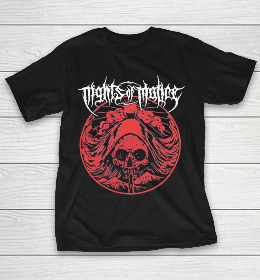 Nights Of Malice Skull Band Music Album Concert Merch Fan Logo Circle Mountains Shirts 1 Nights Of Malice Skull Band Music Album Concert Merch Fan Logo Circle Mountains Shirts