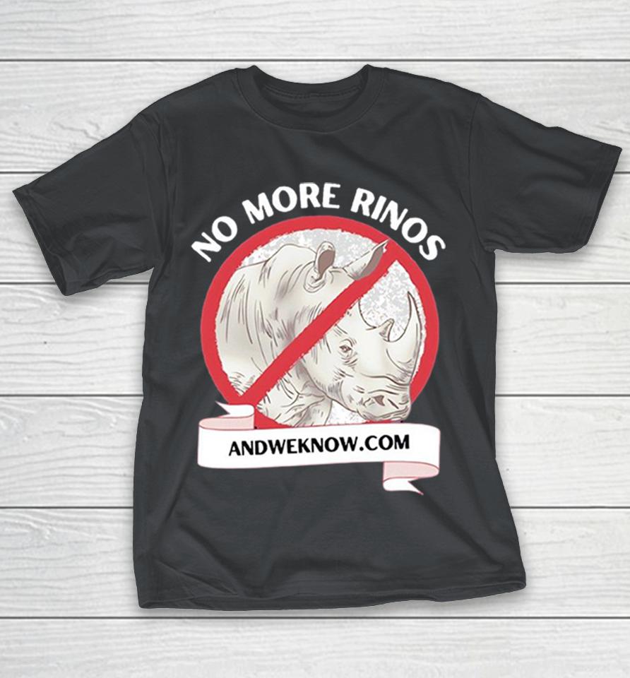 No More Rinos Shirts 1 No More Rinos Shirts