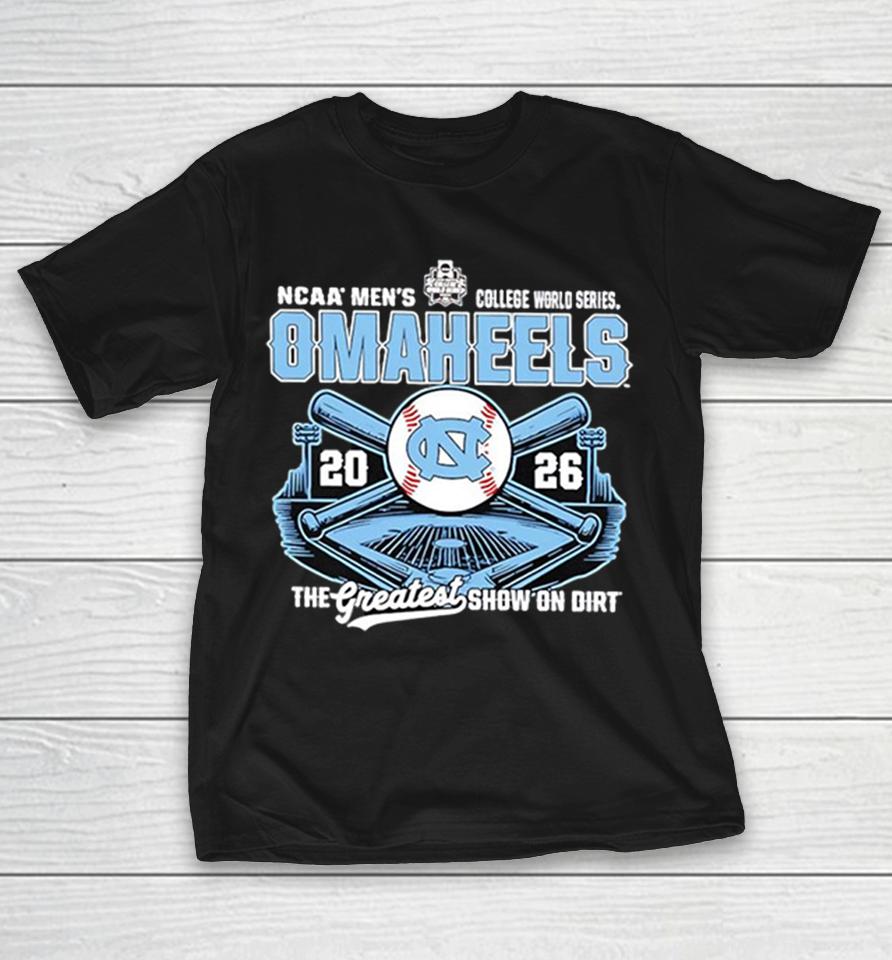 North Carolina Omaheels Ncaa Men’s College World Series 2026 The Greatest Show On Dirt Shirts 1 North Carolina Omaheels Ncaa Men’s College World Series 2026 The Greatest Show On Dirt Shirts