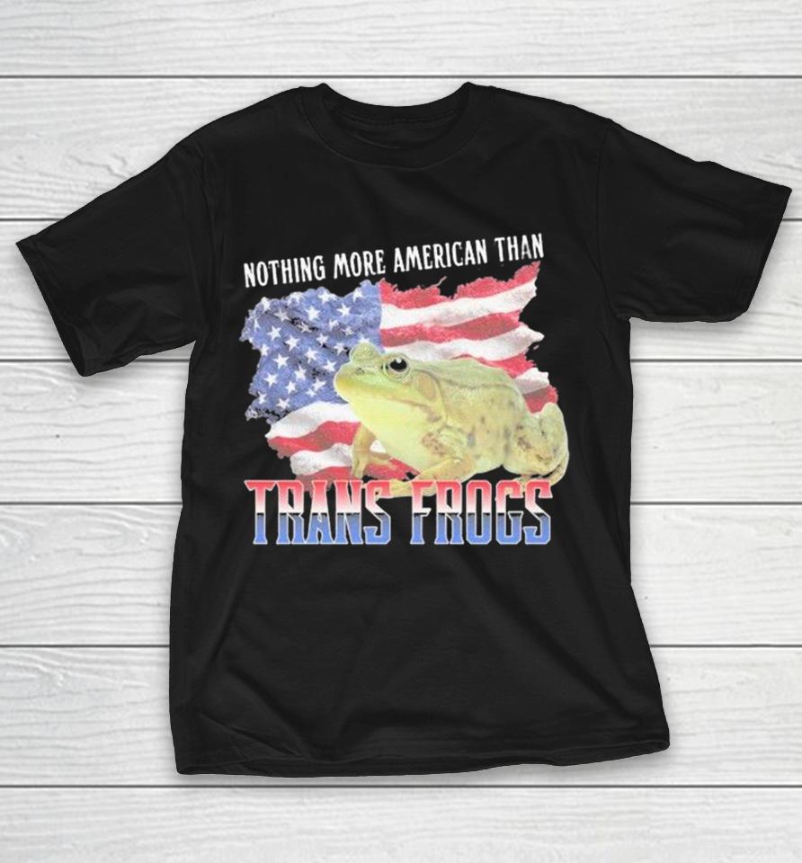 Nothing More American Than Trans Frogs Pride Flag Shirts 1 Nothing More American Than Trans Frogs Pride Flag Shirts