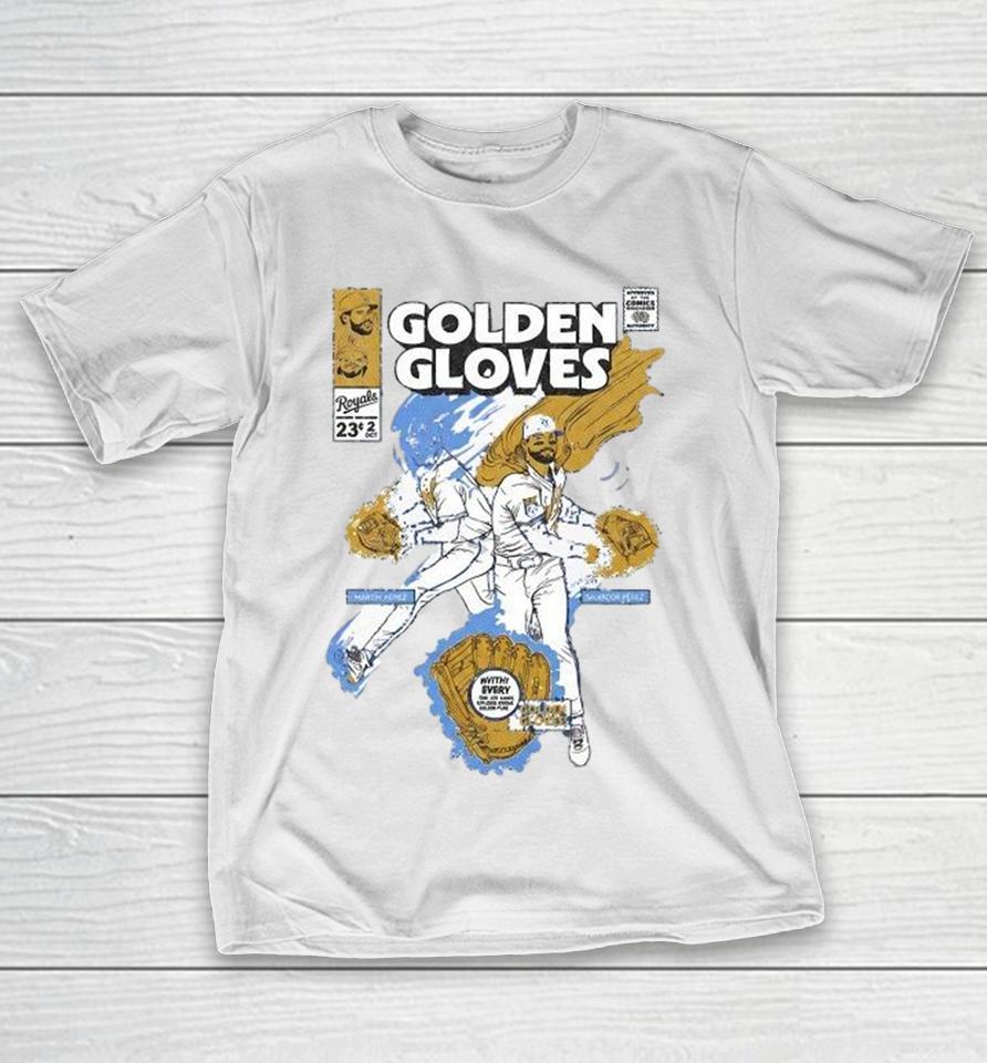 Official Kansas City Royals The Heroic Hermanos Golden Gloves Shirts 1 Official Kansas City Royals The Heroic Hermanos Golden Gloves Shirts