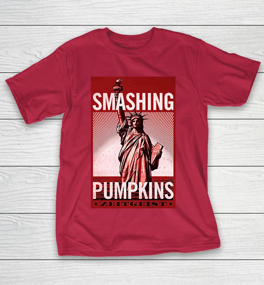 Official The Smashing Pumpkins Zeitgeist Liberty Of Statue Shirts 1 Official The Smashing Pumpkins Zeitgeist Liberty Of Statue Shirts