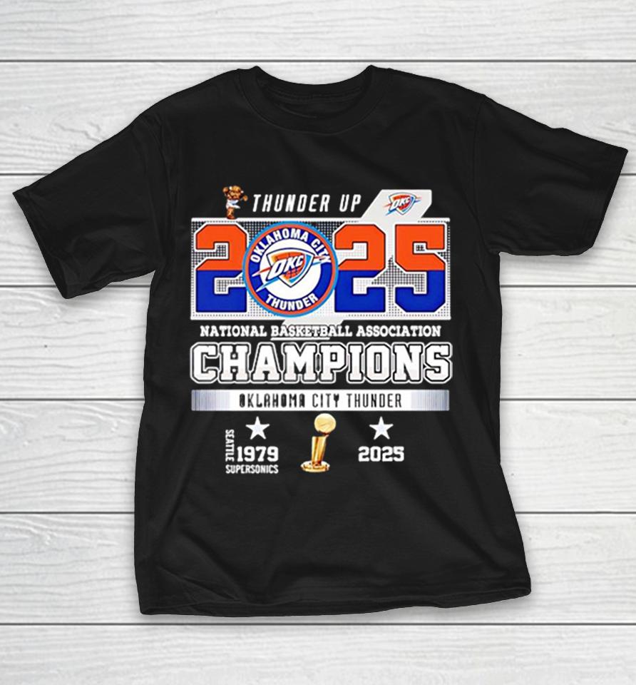 Oklahoma City Thunder 2025 National Basketball Association Champions Okc Shirts 1 Oklahoma City Thunder 2025 National Basketball Association Champions Okc Shirts