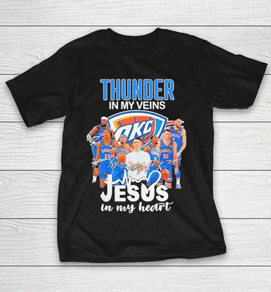 Oklahoma City Thunder In My Veins Jesus In My Heart Christian Basketball Graphic Shirts 1 Oklahoma City Thunder In My Veins Jesus In My Heart Christian Basketball Graphic Shirts