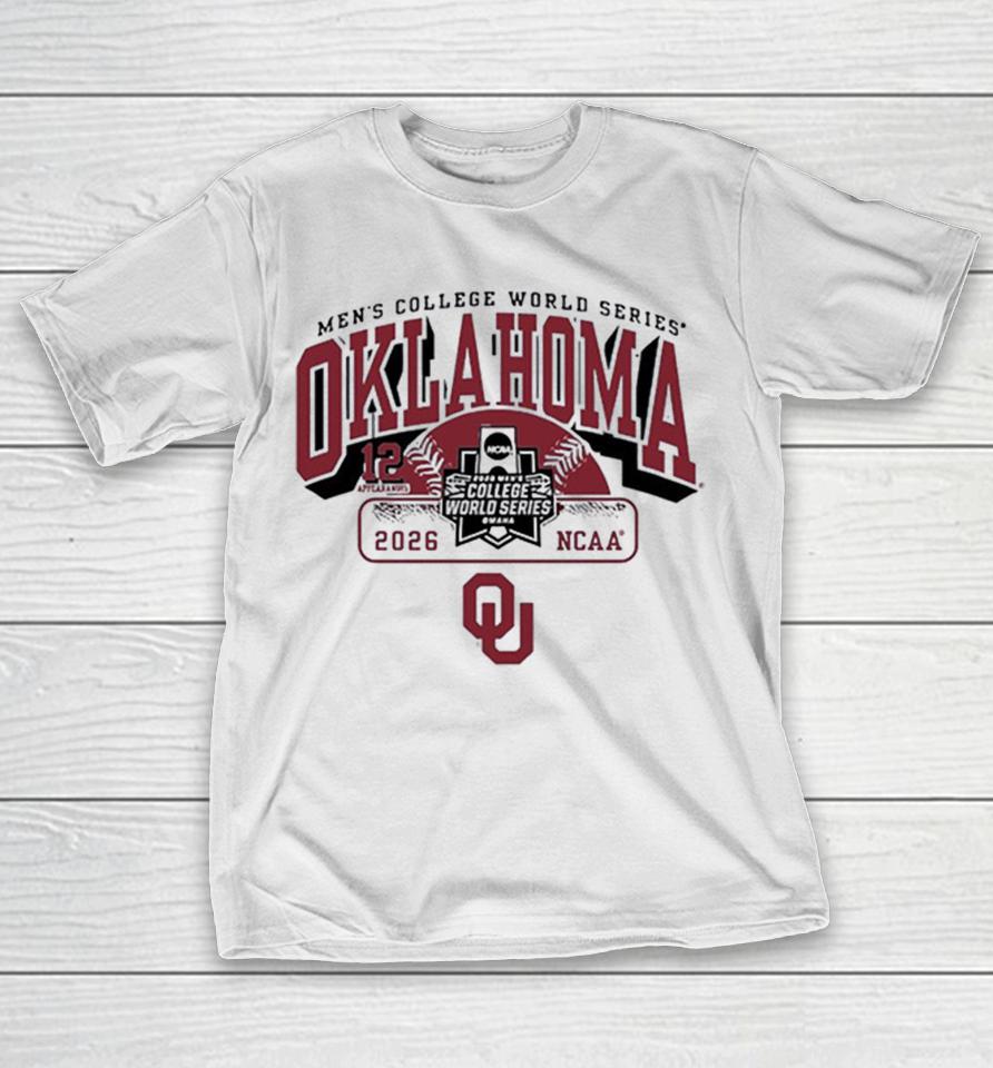 Oklahoma Sooners Mens College World Series 12 Appearances 2026 Ncaa Omaha Baseball Ou Shirts 1 Oklahoma Sooners Mens College World Series 12 Appearances 2026 Ncaa Omaha Baseball Ou Shirts