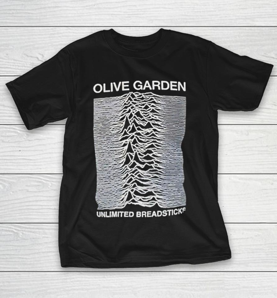 Olive Garden Unlimited Breadsticks Unknown Pleasures Shirts 1 Olive Garden Unlimited Breadsticks Unknown Pleasures Shirts
