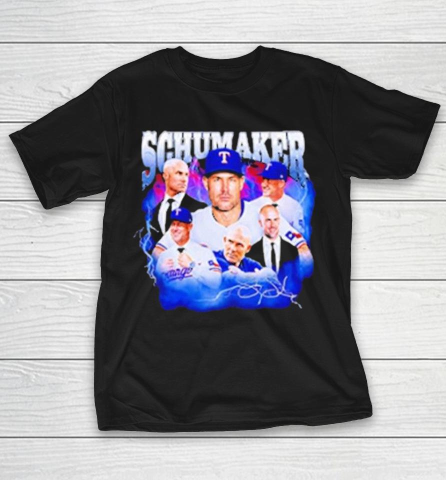 Oliver Marmol Wearing Skip Schumaker Texas Rangers Shirts 1 Oliver Marmol Wearing Skip Schumaker Texas Rangers Shirts
