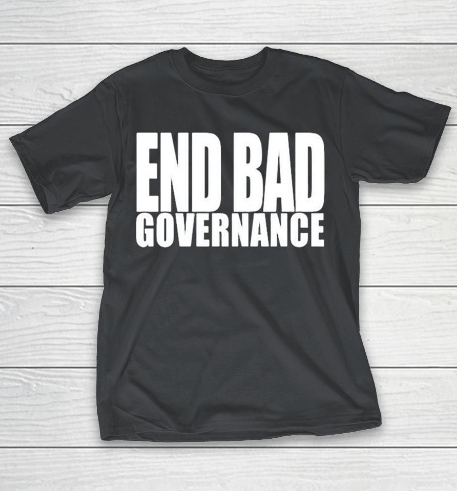Omoyele Sowore Wearing End Bad Governance Shirts 1 Omoyele Sowore Wearing End Bad Governance Shirts