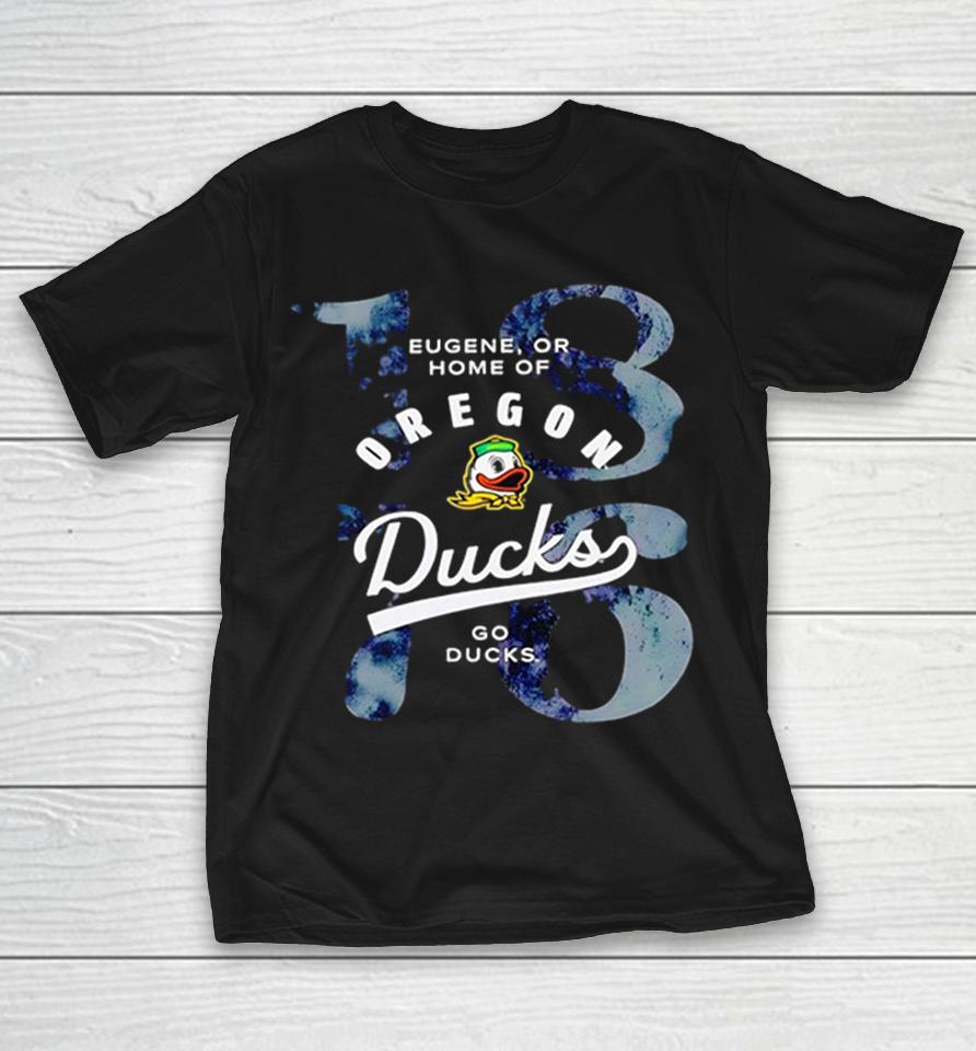 Oregon Ducks Go Ducks 1876 Logo Eugene Home Shirts 1 Oregon Ducks Go Ducks 1876 Logo Eugene Home Shirts