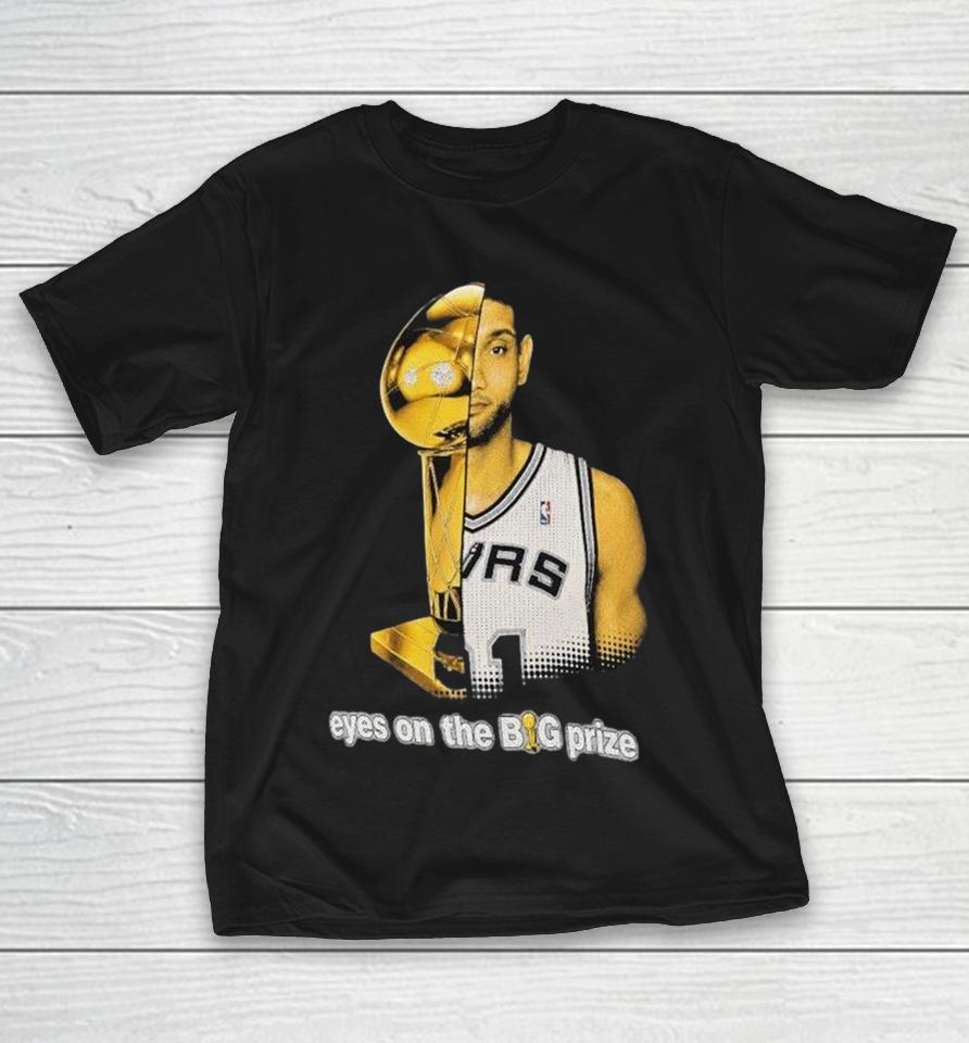 Oscar Robertson San Antonio Spurs Eyes On The Big Prize Trophy Shirts 1 Oscar Robertson San Antonio Spurs Eyes On The Big Prize Trophy Shirts