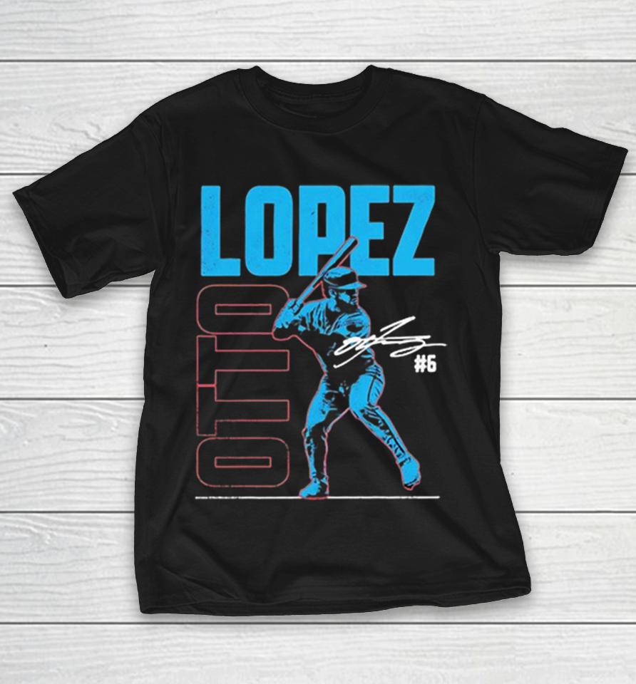Otto Lopez Toronto Blue Jays Mlb Players Slash Line 6 Signature Athletic Shirts 1 Otto Lopez Toronto Blue Jays Mlb Players Slash Line 6 Signature Athletic Shirts