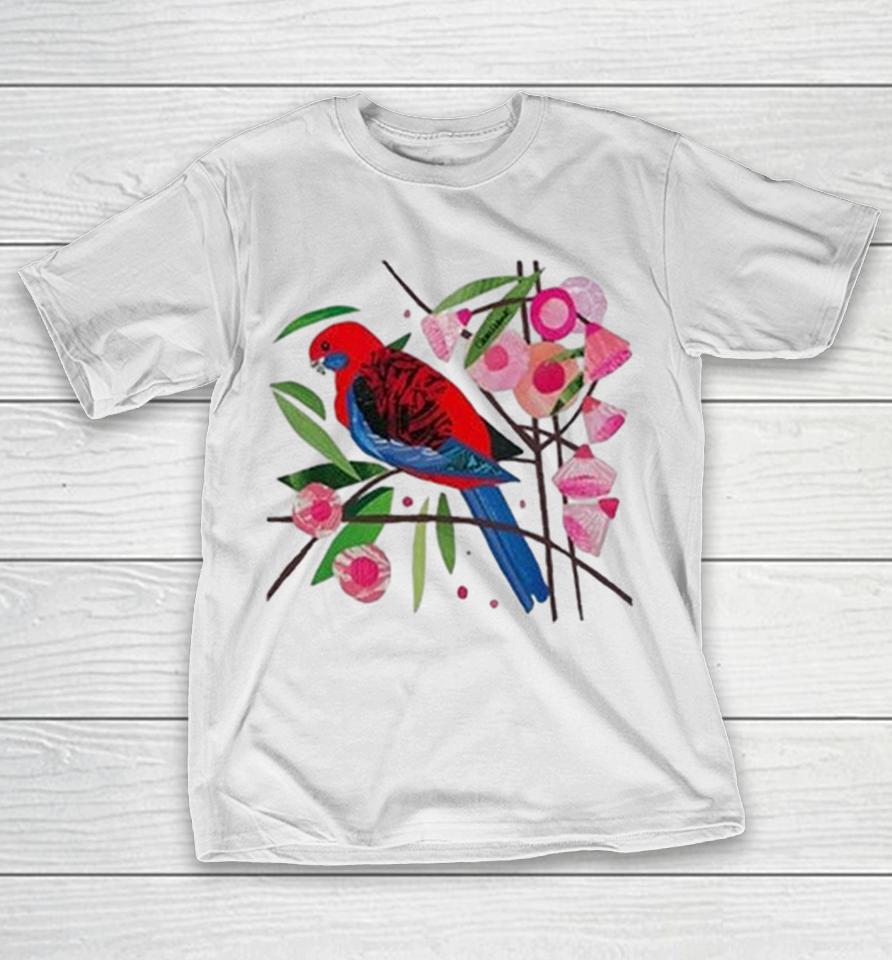Paper Crimson Rosella Shirts 1 Paper Crimson Rosella Shirts
