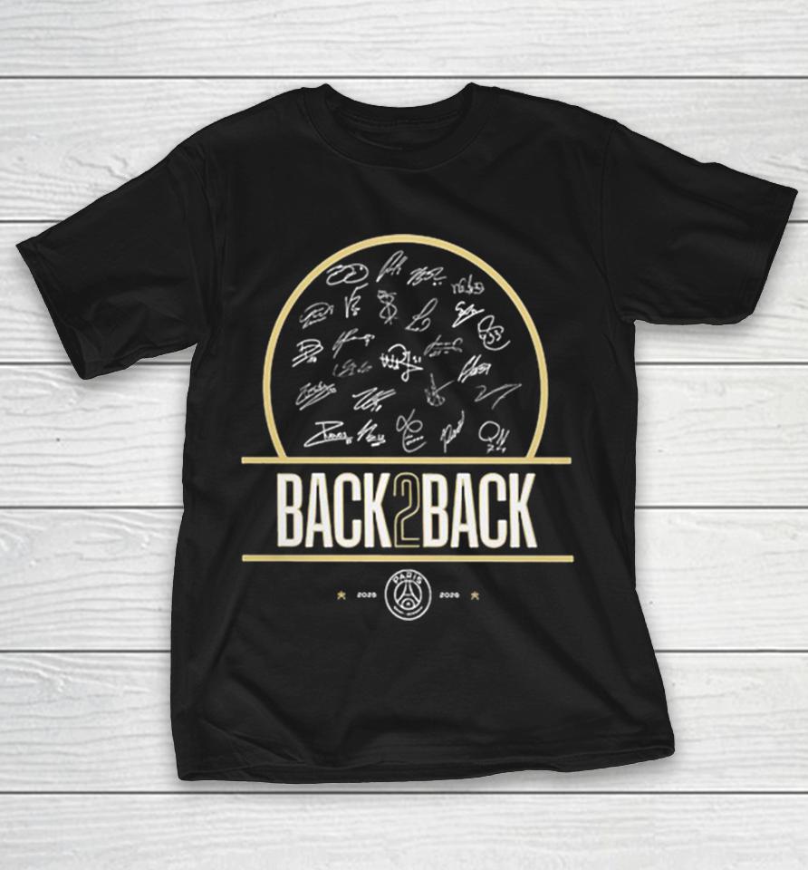 Paris Saint-Germain Back 2 Back 2025 2026 Mbappe 7 Hakimi 2 Zaire Emery 33 Vitinha 28 Signatures Shirts 1 Paris Saint-Germain Back 2 Back 2025 2026 Mbappe 7 Hakimi 2 Zaire Emery 33 Vitinha 28 Signatures Shirts