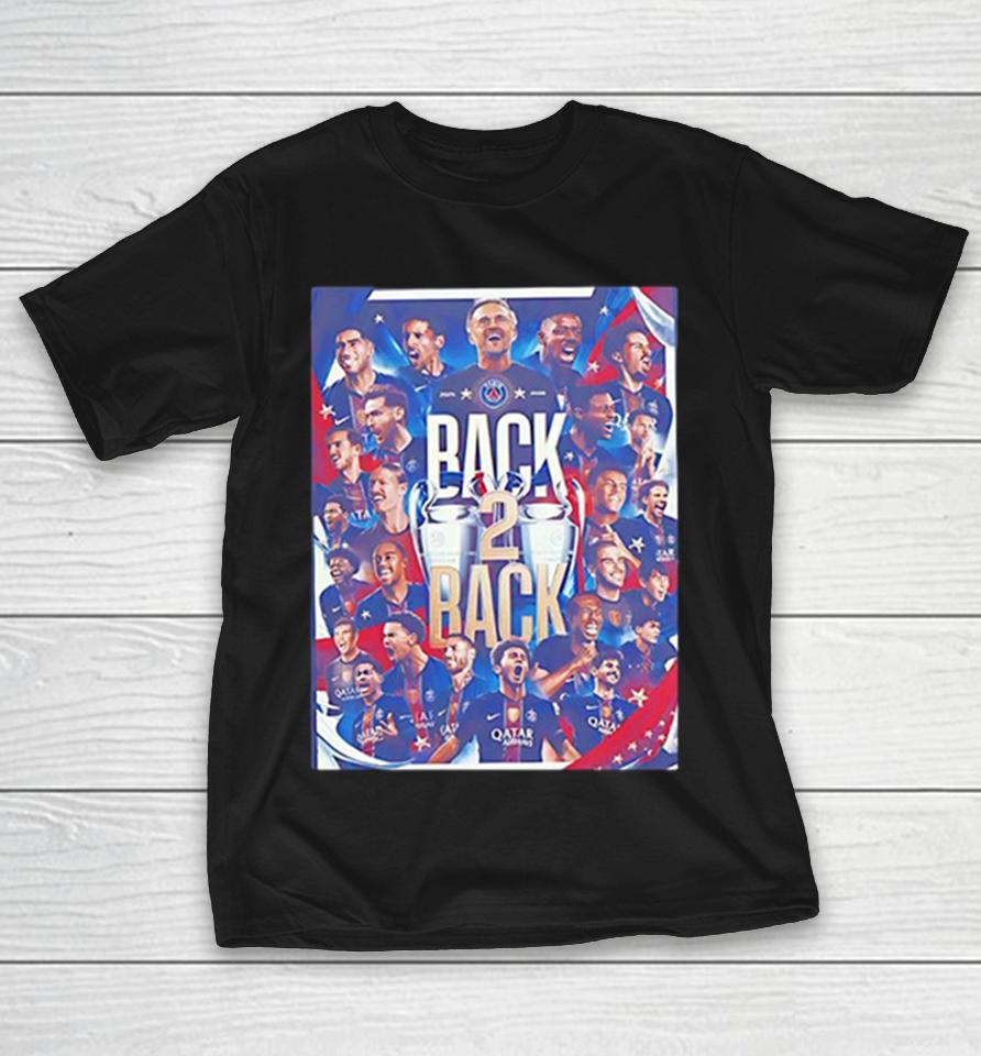 Paris Saint-Germain Psg Back 2 Back 2025 2026 Uefa Champions League Champions Shirts 1 Paris Saint-Germain Psg Back 2 Back 2025 2026 Uefa Champions League Champions Shirts