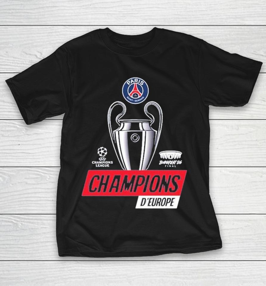 Paris Saint-Germain Psg Champions D’europe Uefa Champions League 2026 Trophy Shirts 1 Paris Saint-Germain Psg Champions D’europe Uefa Champions League 2026 Trophy Shirts
