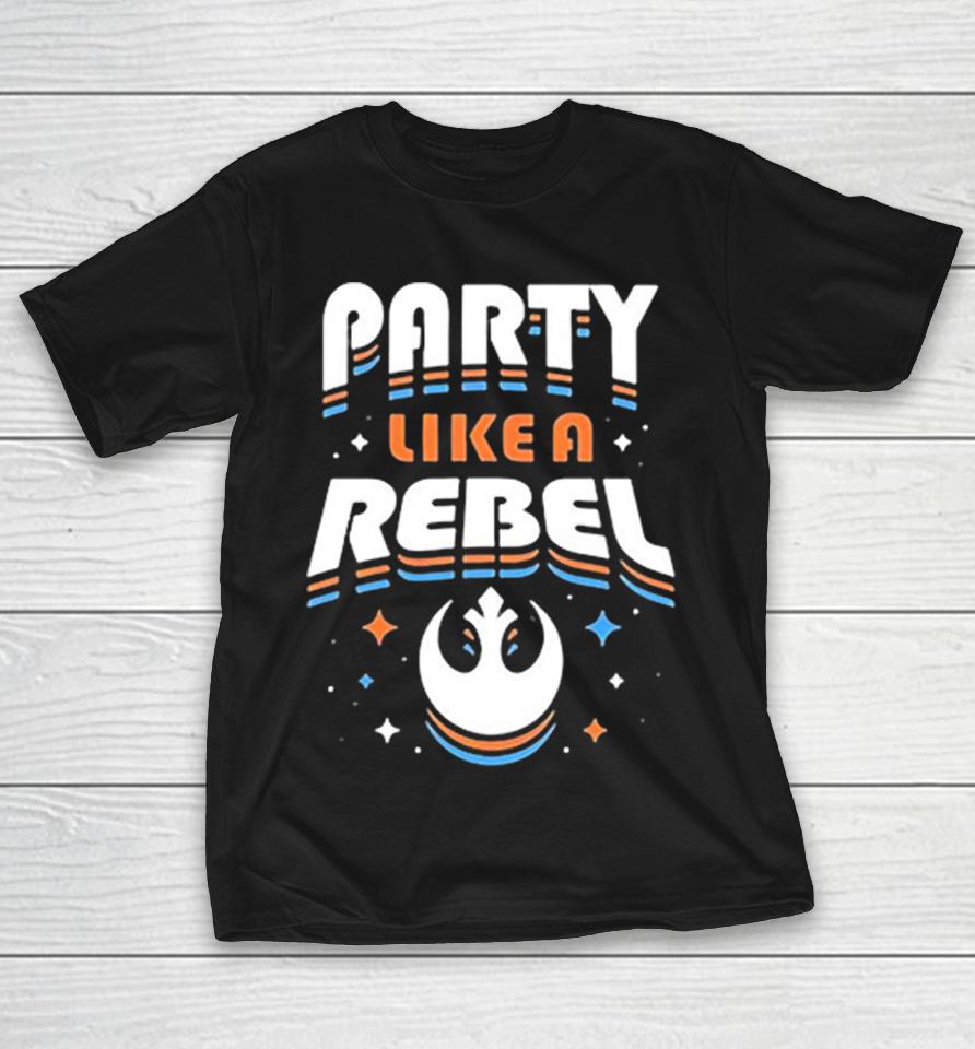 Party Like A Rebel Star Wars Rebel Alliance Logo Retro Shirts 1 Party Like A Rebel Star Wars Rebel Alliance Logo Retro Shirts