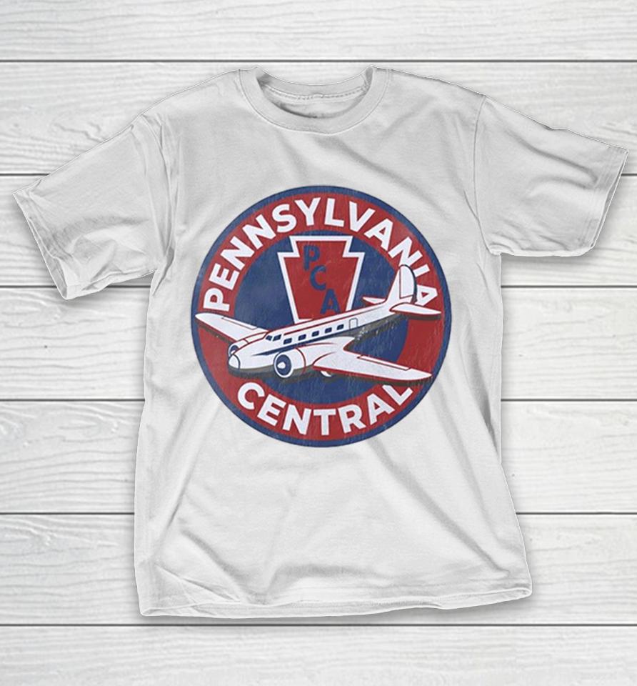 Pennsylvania Central Pca Airlines Emblem Aviation Logo Retro Travel Theme Shirts 1 Pennsylvania Central Pca Airlines Emblem Aviation Logo Retro Travel Theme Shirts