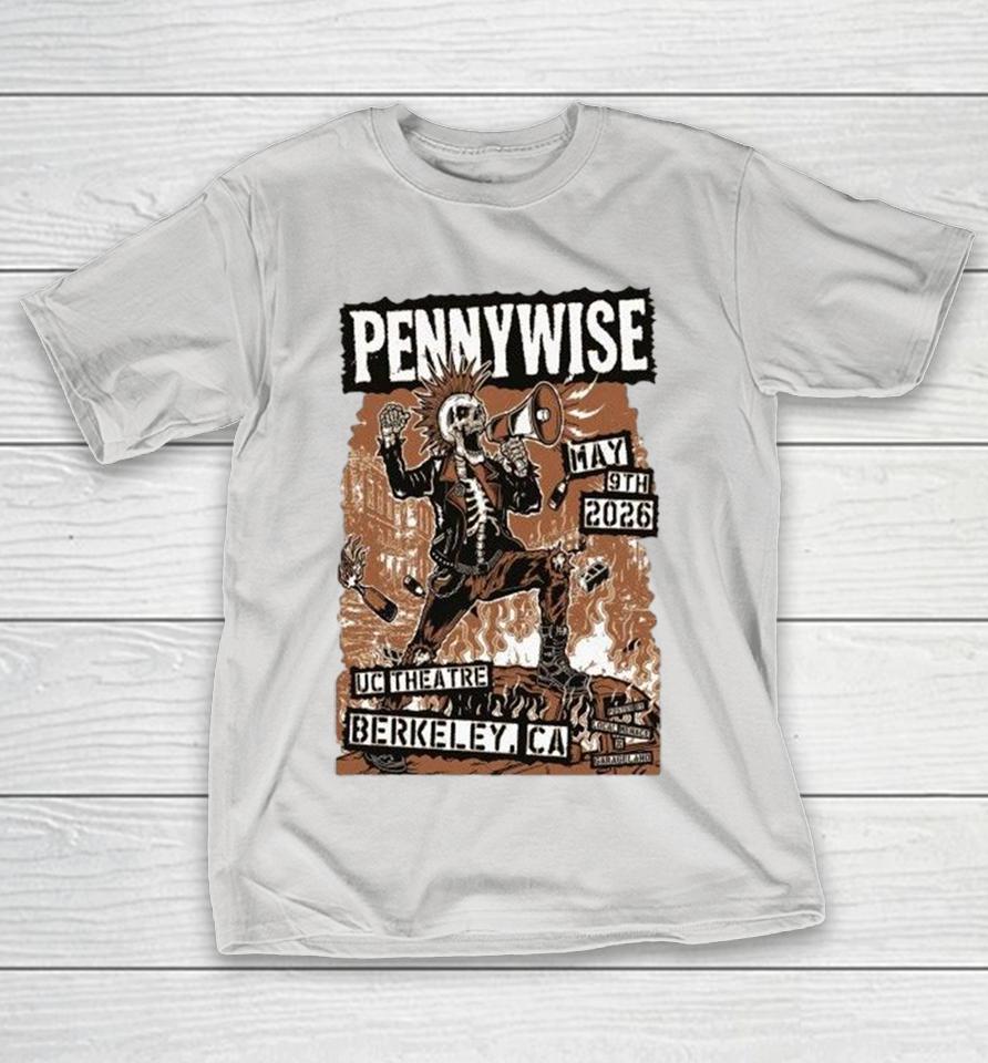 Pennywise And Circle Jerks The Uc Theatre May 9, 2026 Shirts 1 Pennywise And Circle Jerks The Uc Theatre May 9, 2026 Shirts