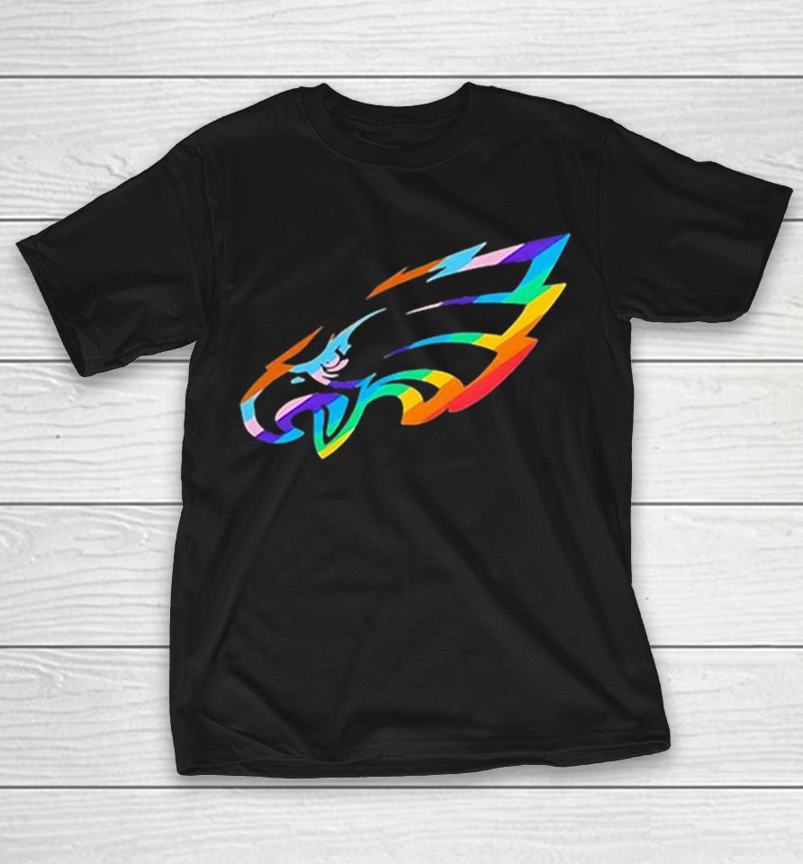 Philadelphia Eagles Pride Logo Rainbow Nfl Football Team Official Fan Apparel Shirts 1 Philadelphia Eagles Pride Logo Rainbow Nfl Football Team Official Fan Apparel Shirts