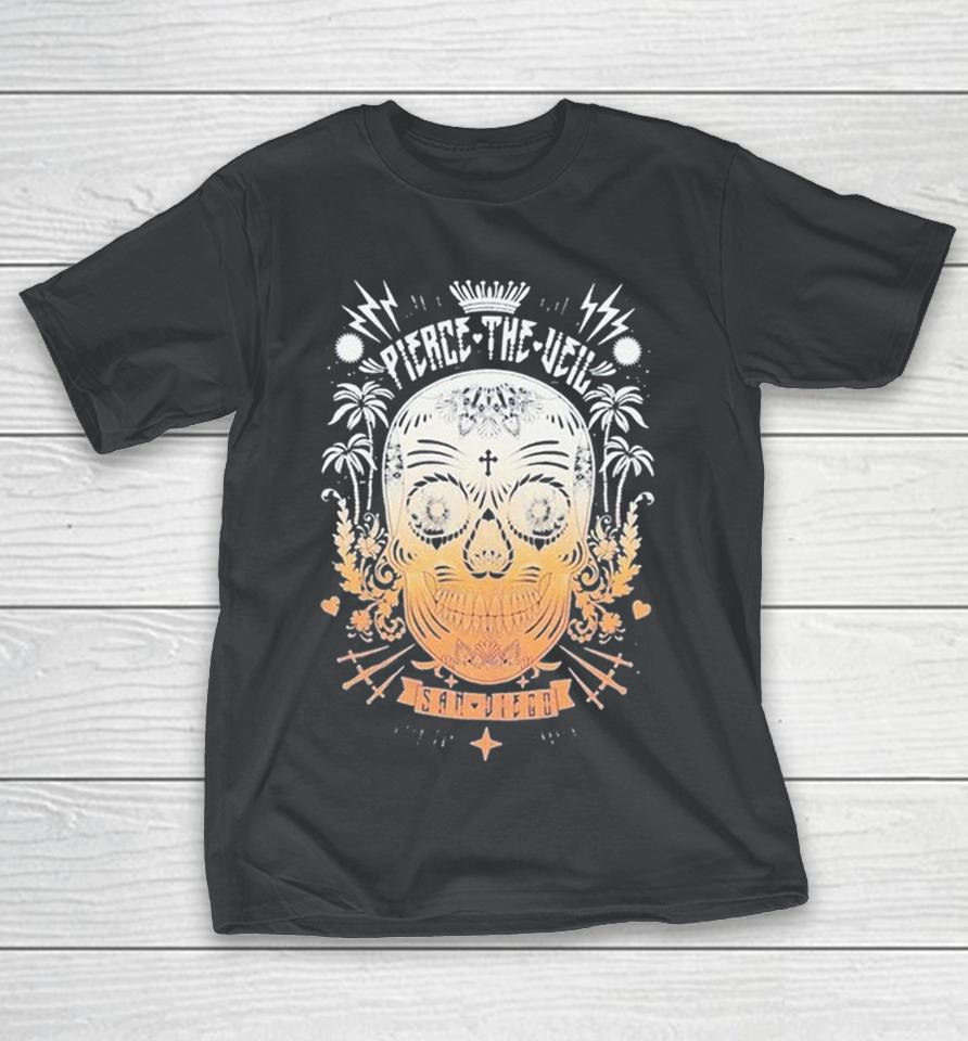 Pierce The Veil San Diego Orange Sugar Skull Shirts 1 Pierce The Veil San Diego Orange Sugar Skull Shirts