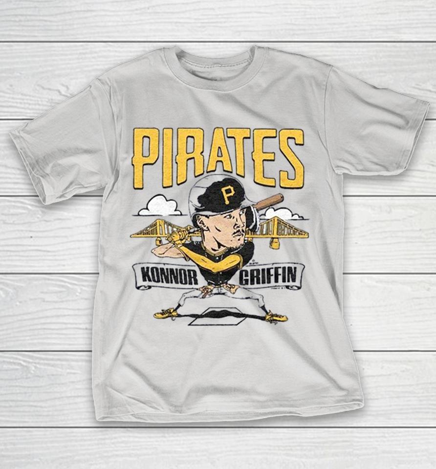 Pittsburgh Pirates Konnor Griffin Caricature Bridge Shirts 1 Pittsburgh Pirates Konnor Griffin Caricature Bridge Shirts