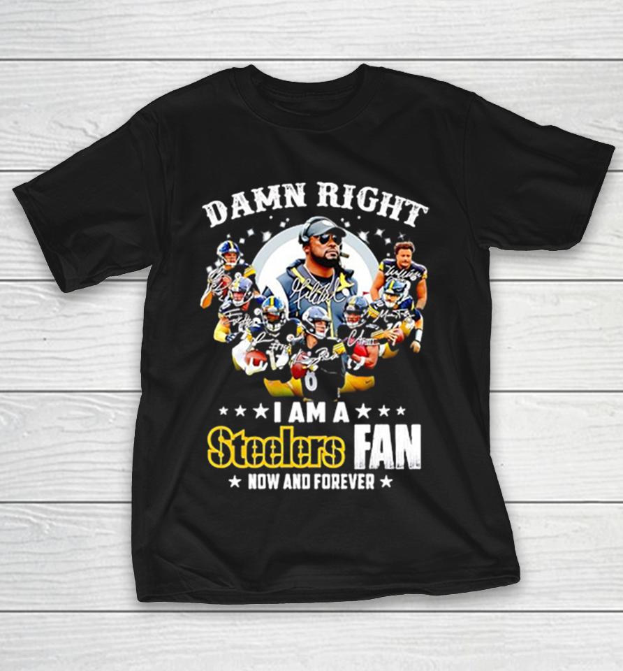 Pittsburgh Steelers Mike Tomlin Damn Right Players Collage I Am A Fan Now And Forever Shirts 1 Pittsburgh Steelers Mike Tomlin Damn Right Players Collage I Am A Fan Now And Forever Shirts