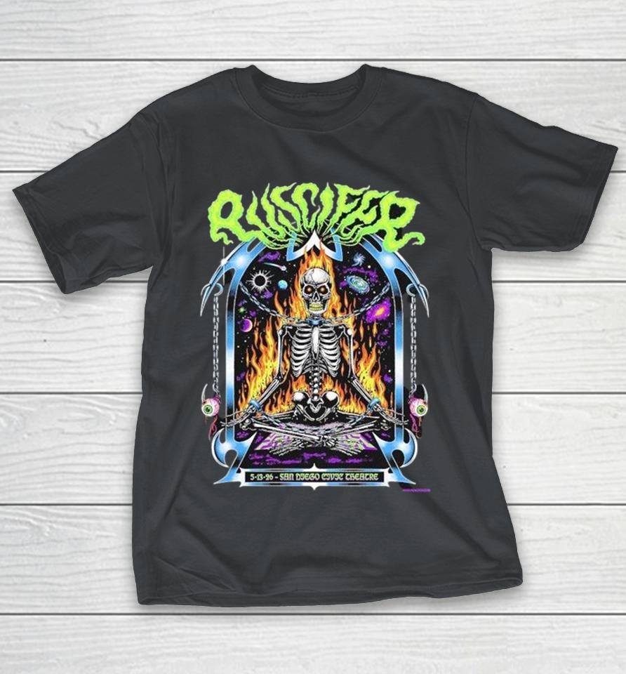 Puscifer At San Diego Civic Theatre On May 13 2026 Flaming Skeleton Shirts 1 Puscifer At San Diego Civic Theatre On May 13 2026 Flaming Skeleton Shirts